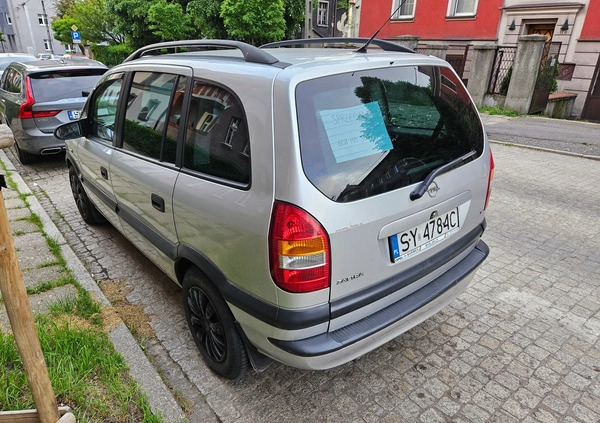 Opel Zafira cena 5500 przebieg: 290000, rok produkcji 2003 z Bytom małe 29